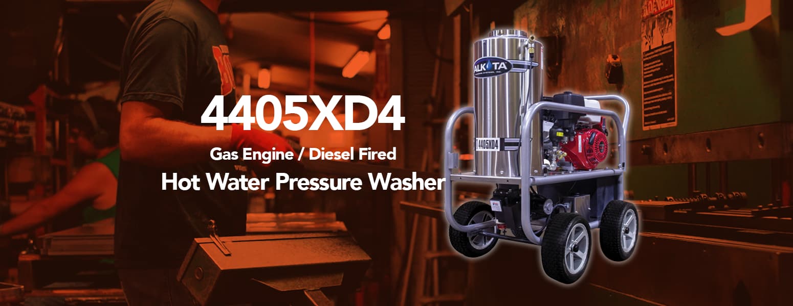 Spotlight Alkota 4405xd4 Pressure Washer — Alkota Engineering Analysis
