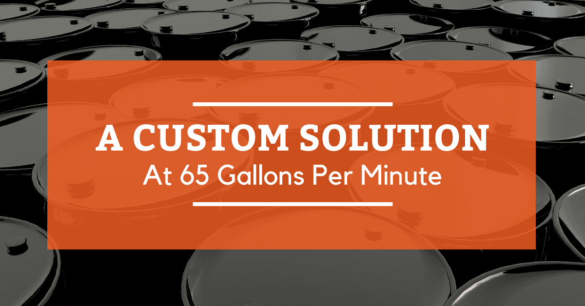 65 Gallons Per Minute No Problem — Alkota Engineering Analysis