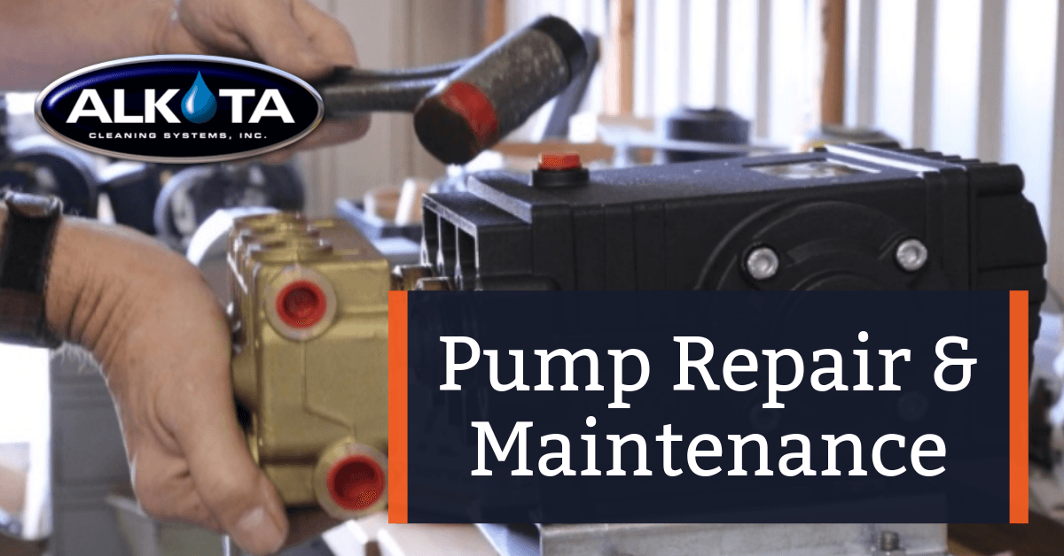 Pressure Washer Pump Repair and Maitenance Keep Things Flowing — Alkota Engineering Analysis