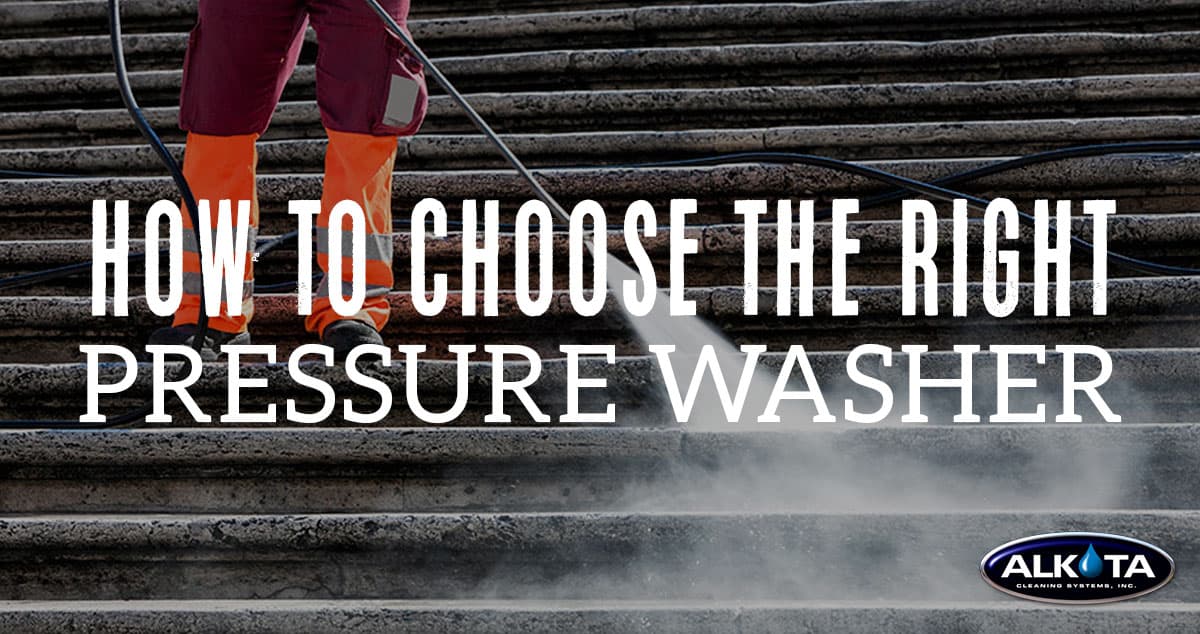 How to Choose a Pressure Washer — Alkota Engineering Analysis