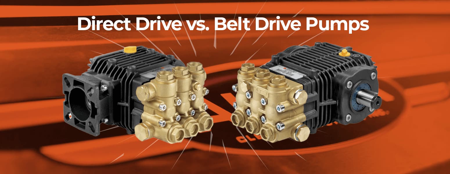 Whats Best for Your Pressure Washer Direct vs Belt Drive Pumps — Alkota Engineering Analysis