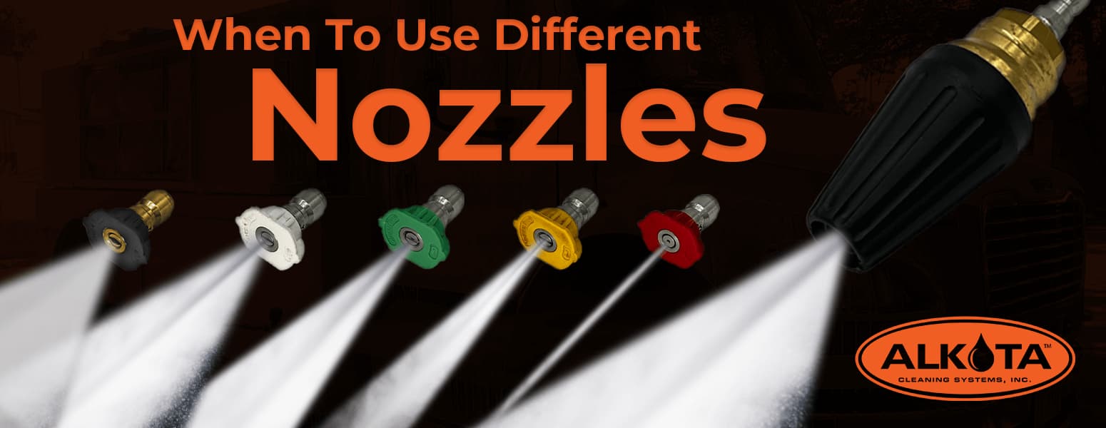 What Do Different Nozzles for Pressure Washers Do — Alkota Engineering Analysis
