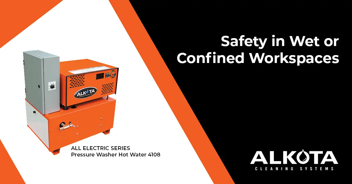 Electric Commercial Power Washer Safety Wet Confined Workspaces — Alkota Engineering Analysis