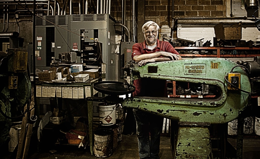 Alkota craftsman at the workshop — The Lobby industrial intelligence platform