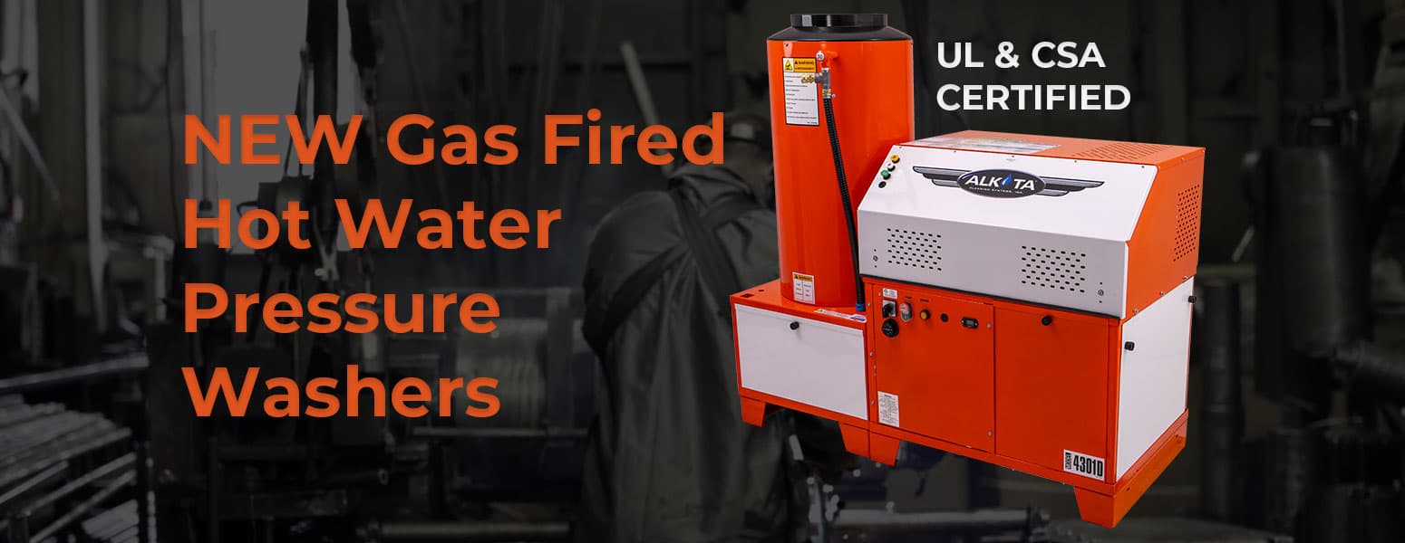 Gas Fired Hot Water Pressure Washer New From Alkota — Alkota Engineering Analysis